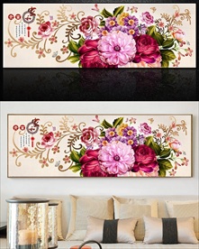 家和富贵装饰画