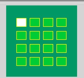 按钮游戏流动的白点