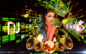 音乐主题装饰画背景墙