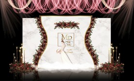 红白大理石婚礼