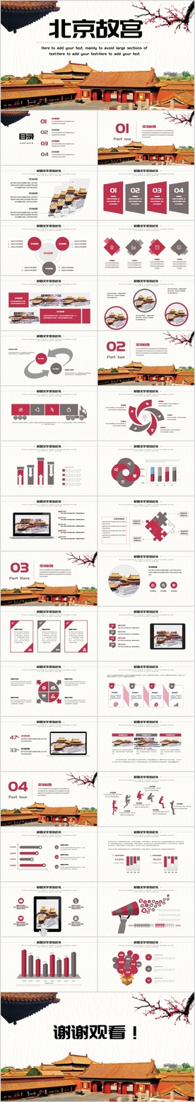 旅游文化故宫旅游景点PPT