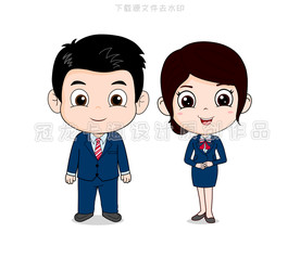 公司男女职员2019
