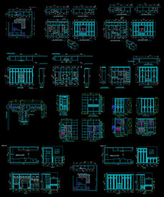 全屋定制酒柜书柜鞋柜衣柜