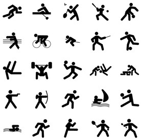 体育运动图片矢量图片生活百科图