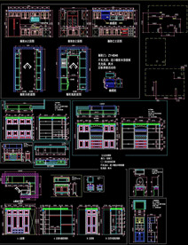 橱柜鞋柜衣柜cad