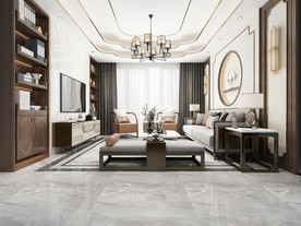 新中式客厅3D模型