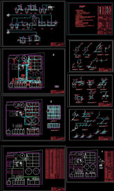 某化工废水处里全套图纸