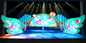 六一儿童节舞台