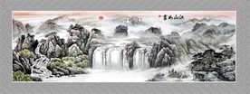 山水国画装饰画