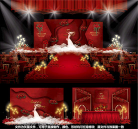 婚礼设计红色婚礼