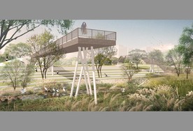 空中观景木栈道