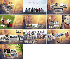 通用同学聚会毕业同学录PPT