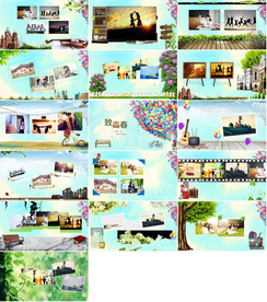 通用缤纷卡通PPT大气模板