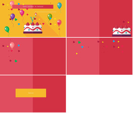 通用缤纷卡通PPT大气模板