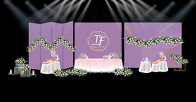 紫色婚礼(效果图)