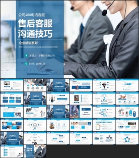 400客服售后沟通技巧PPT
