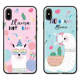 卡通羊驼手机壳