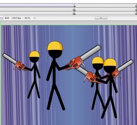 保护森林避免砍伐的动画63秒