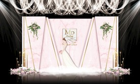 粉色大理石婚礼