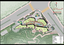 商业广场景观规划设计平面图