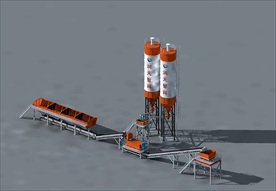 混凝土搅拌站 砂浆机 机械