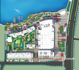 商业广场景观设计平面图