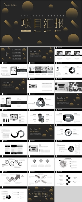 项目汇报PPT