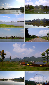 湖光山色度假景区