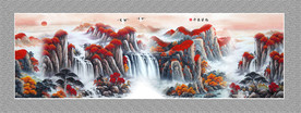 山水装饰画
