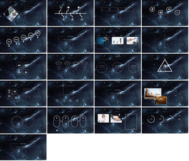 通用梦想科幻炫酷PPT大气模板