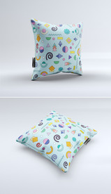 室内家居抱枕枕头图案印刷文件图