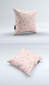 室内家居抱枕枕头图案印刷文件图