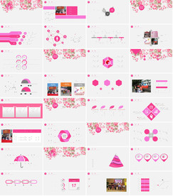 清新淡雅北欧风地产ppt