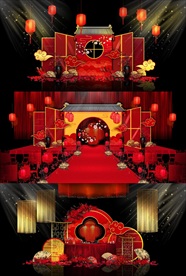 古典婚礼效果图