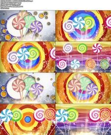 我是一颗跳跳糖led背景