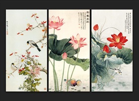 花鸟国画装饰画