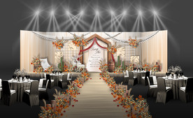 波西米亚风婚礼仪式区