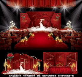 红色婚礼主题婚礼