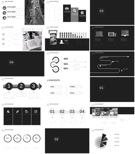 商务市场销售营销部门年中PPT