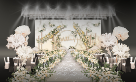 大理石婚礼仪式区