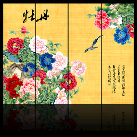 花开富贵牡丹图