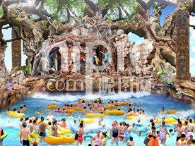 造浪池舞台景观方案效果图