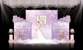 紫色系婚礼