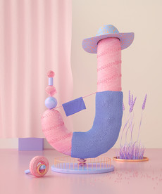 C4D模型字母J场景