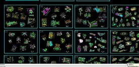 200多种cad景观设计