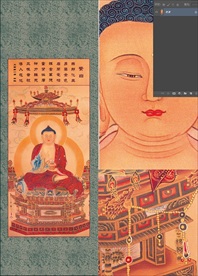 佛事法会佛像壁挂