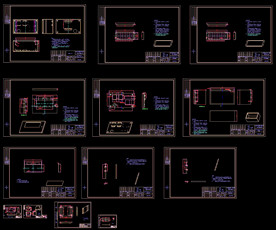 8通道机箱钣金加工图
