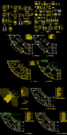 展柜货架柜台cad图纸
