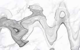 烟雾爵士白背景墙