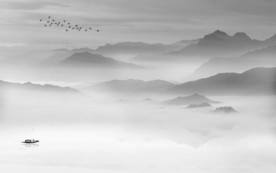 山水中国风TIF分层